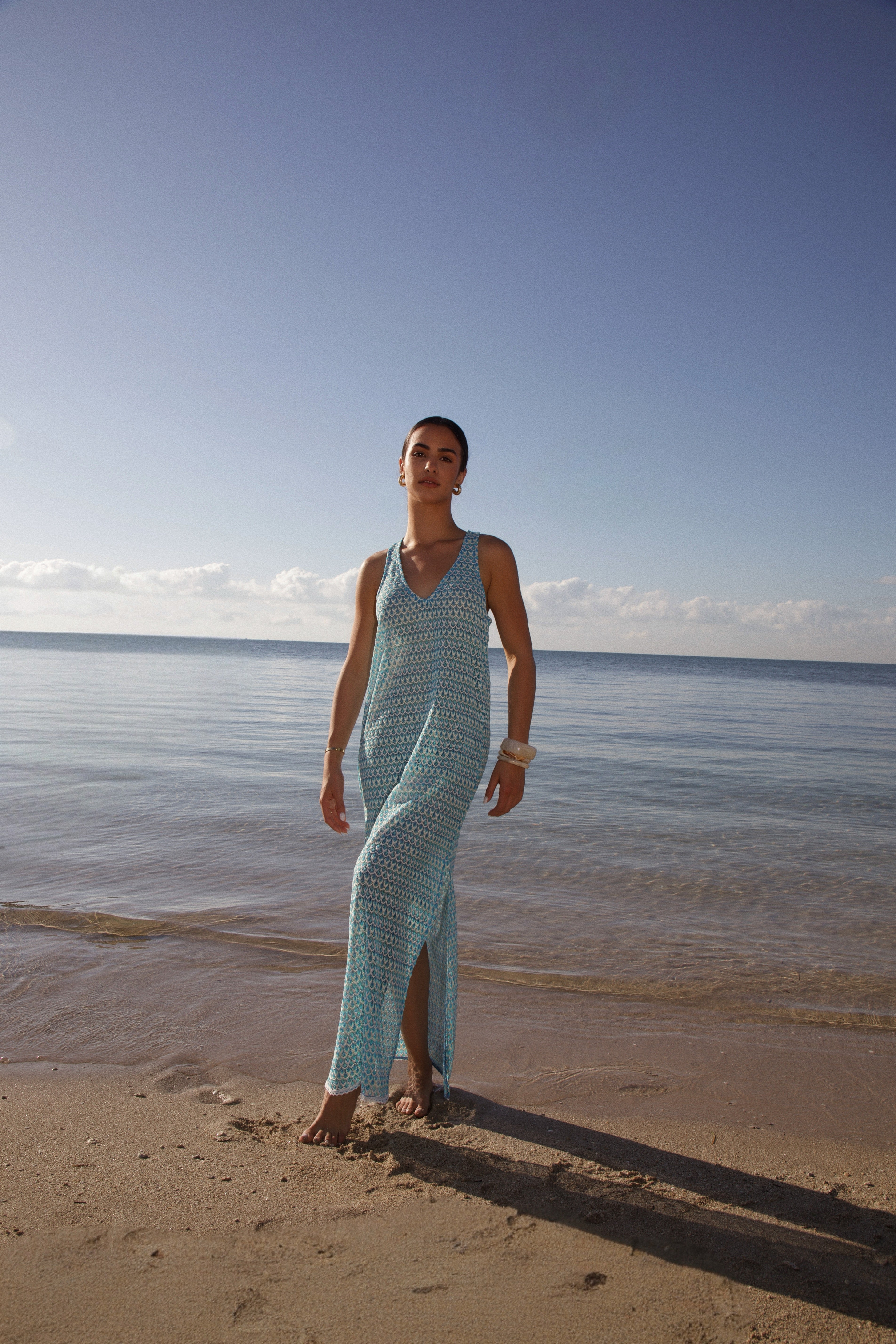 Ocean Muse Knit Dress