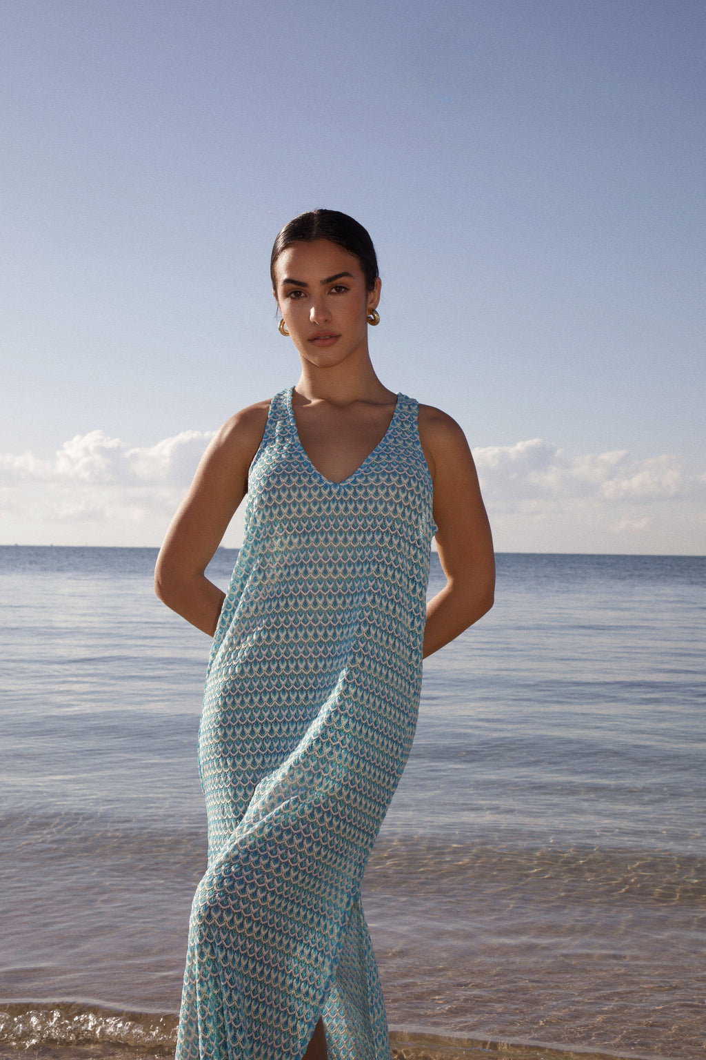 Ocean Muse Knit Dress